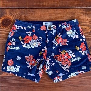 Old Navy floral print shorts